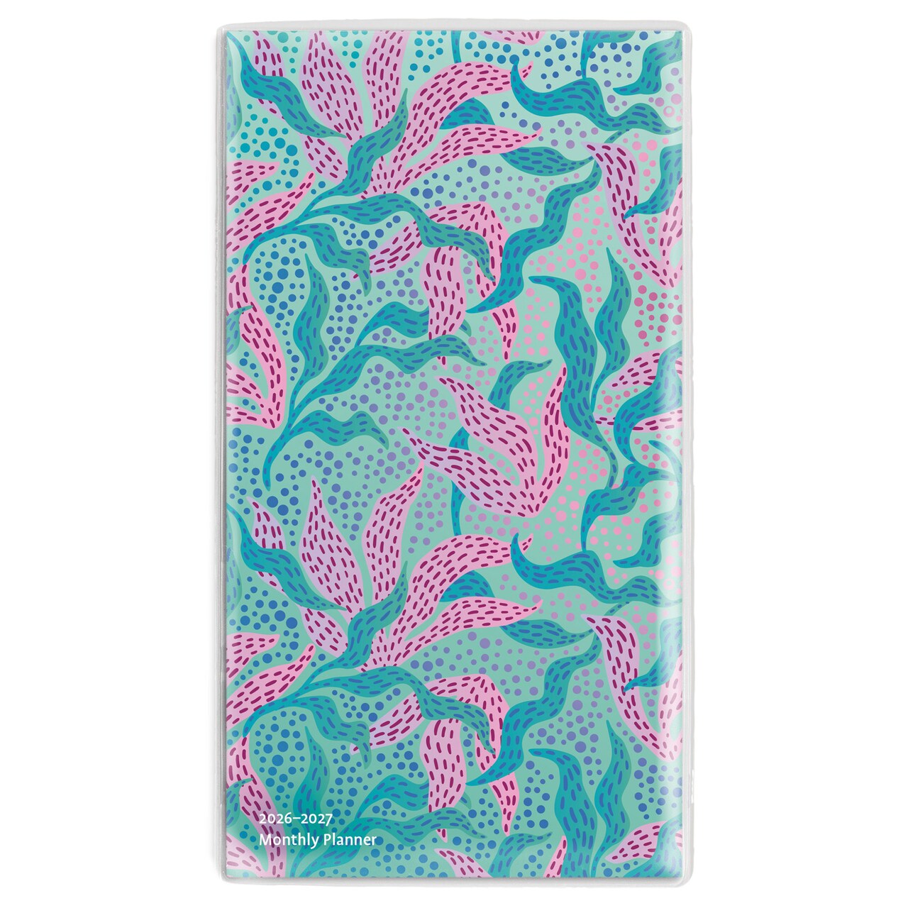 Ariel Collection | 2026-2027 3.5 x 6.5 Inch Two Year Monthly Pocket Planner Calendar